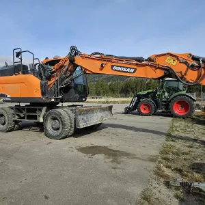 Doosan DX165W-5 Hjulgraver