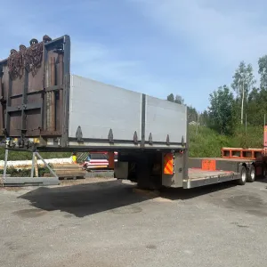 Broshuis brønnhenger - Nyttelast 37670 kg - 2xuttrekk - Tvangsstyring - Eu-godkjent