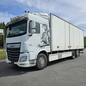DAF XF 440 kjølebil - Skab karosseri - Carrier 2 soner aggregat