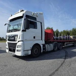 MAN TGX 28.580 m/ hydraulikk