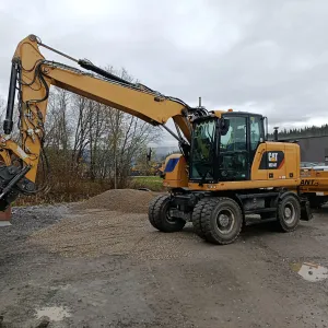 CAT M314F med Gigant henger - 2 Skuffer - GPS  
