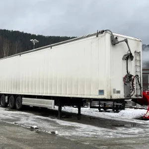 KNAPEN K600 walking floor Exside  - Hel sideåpning -  Hydraulisk takduk - Sving/løft - Eu-godkjent - Leveringsklar