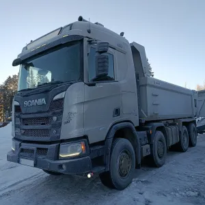 Scania R580 XT 4-akslet Tippbil