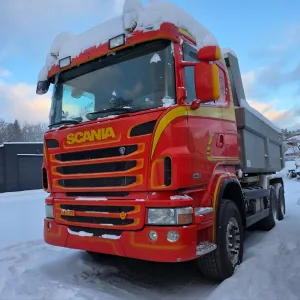 Scania R560 6x4 tippbil - Istrail påbygg