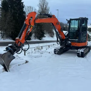 Hitachi ZX55U-6 - Sertifisert -  3 skuffer - Rototilt - Serviceavtale - Leveringsklar