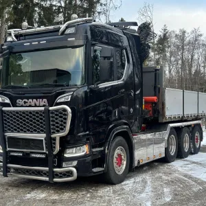 Scania R650 krokbil - Euro 6 - Tridem - Joab 24 &onn krok - Godt utstyrt - Eu-godkjent - Leveringsklar