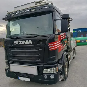 Scania G490 Kranbil m/ HMF 3220K