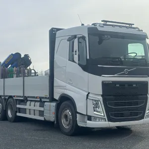 Volvo FH540 kranbil - Palfinger PK18502-SH kran - Euro 6 - Gullavtale - 1 eier - Tipphydraulikk  - Godt utstyrt 