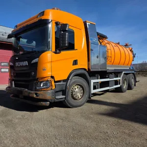 Scania P450 XT sugebil - Kaiser Eur-Mark påbygg - Nylig EU godkjent