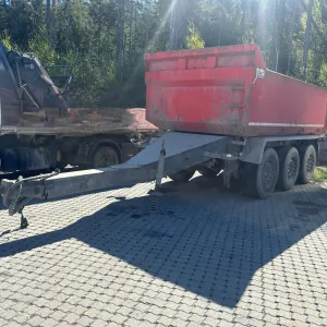 Maur Bilpåbygg trippelkjerre - Leveringsklar