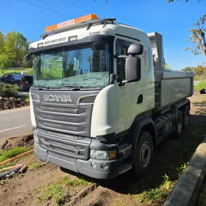 Scania R580 6x4 Tippbil - Istrail påbygg 