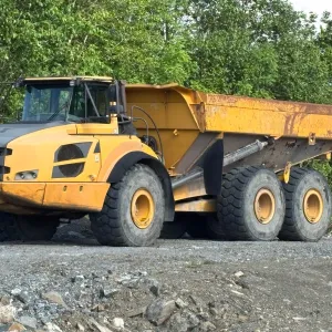 Volvo A40FFS dumper - 6x6 - Sorte skilter - Sertifisert - Leveringsklar