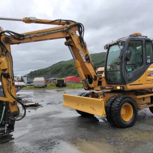 Case WX125 hjulgraver med rototilt 