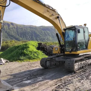 CAT 320 2018 modell – Trimble GPS – Rototilt