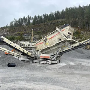 Metso Lokotrack TS620 sikteverk - Nye transportbånd - Leveringsklar