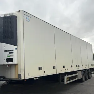 HFR thermotralle - Thermo King aggregat - Hel sideåpning - 2 soner - 1 eier - Eu-godkjent 08/27 - Leveringsklar
